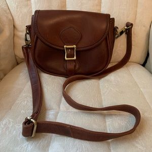 J W Hulme medium Legacy American Heritage leather crossbody bag